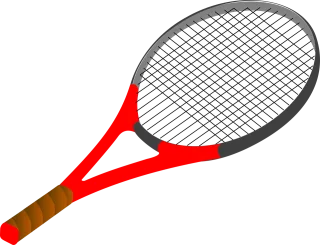 Tennis Racket Drawing Stickdatei