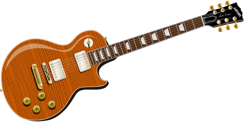 Guitar Electric Instrument Stickdatei – Musik