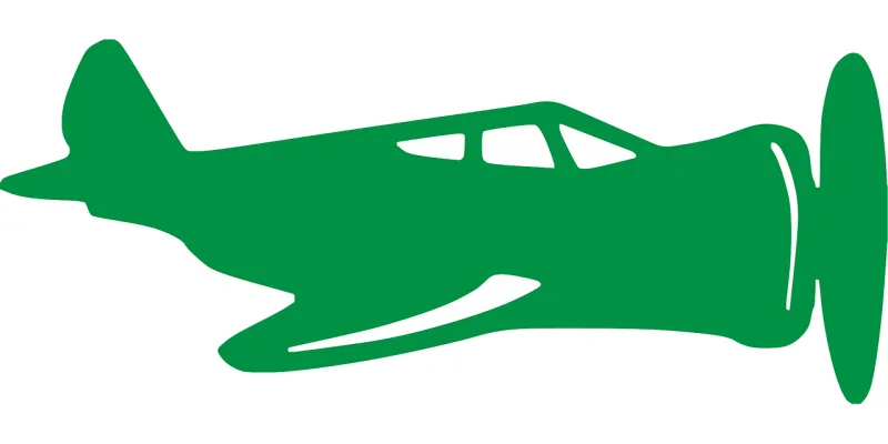 Airplane Plane Flying Stickdatei – Fahrzeuge