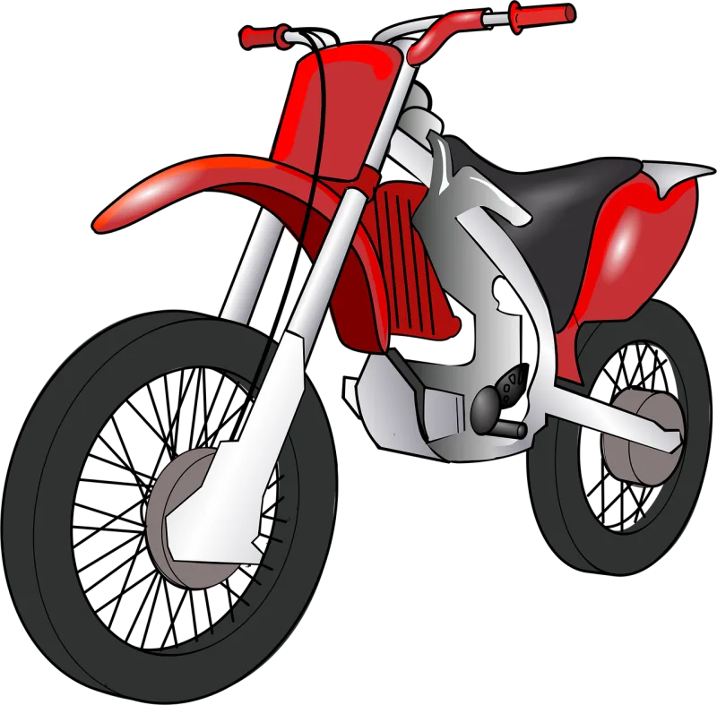 Moped Bike Motorcycle Stickdatei – Fahrzeuge