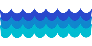 Blue Nature Water Stickdatei
