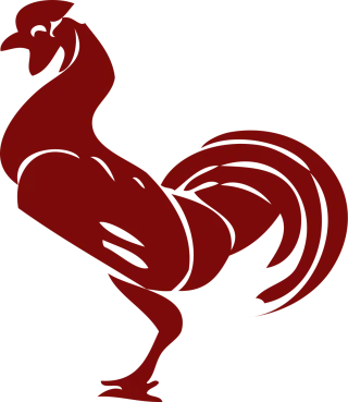 Rooster Poultry Chicken Stickdatei