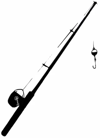 Fishing rod Fishing pole Fishing Stickdatei