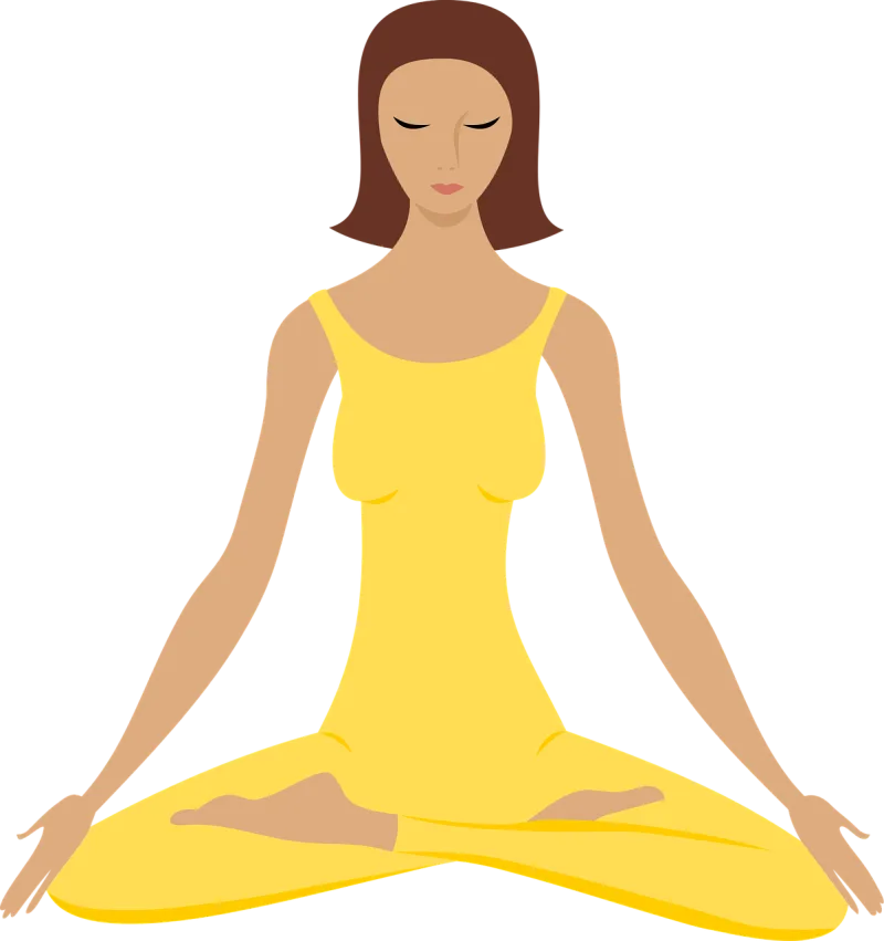 Yoga Meditate Meditation Stickdatei – Sport