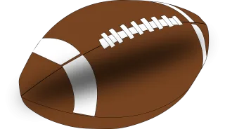 American football Football Egg Stickdatei