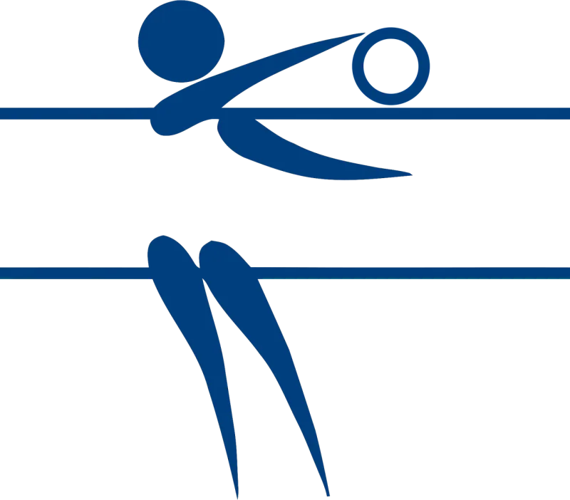 Volleyball Volley Sports Stickdatei – Sport