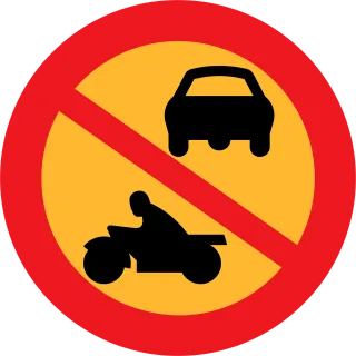 No car No motorbike Traffic Stickdatei – Fahrzeuge