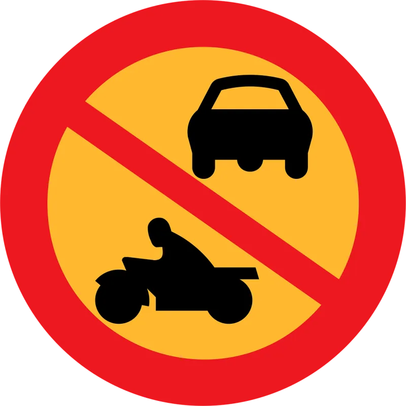 No car No motorbike Traffic Stickdatei – Fahrzeuge