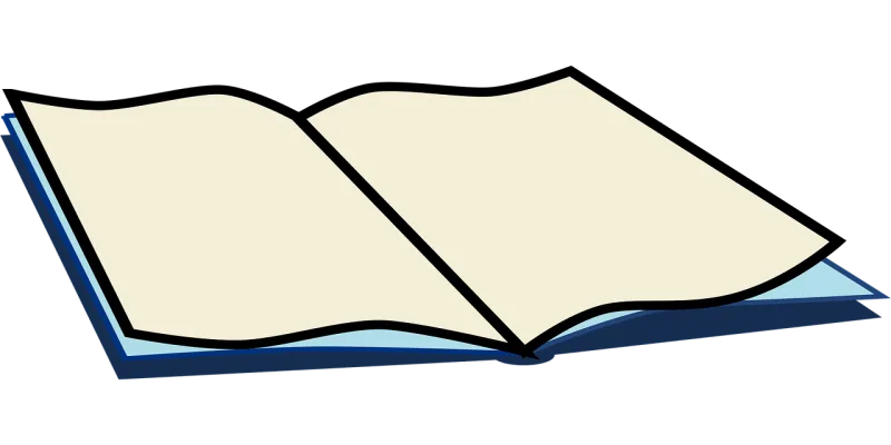 Book Open Reading Stickdatei – Musik