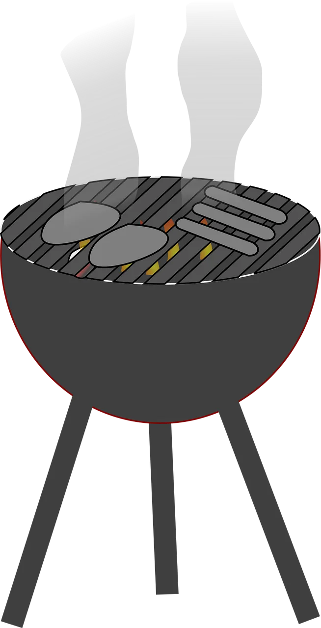 Barbecue Grill Charcoal Stickdatei – Essen & Trinken