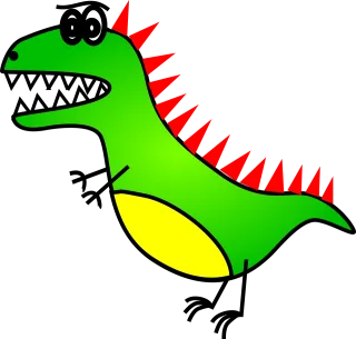 Dinosaur Tyrannosaurus rex Dino Stickdatei – Kinder