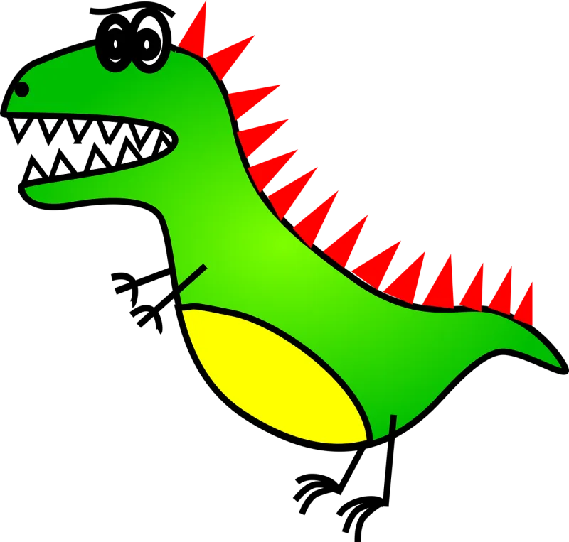 Dinosaur Tyrannosaurus rex Dino Stickdatei – Kinder