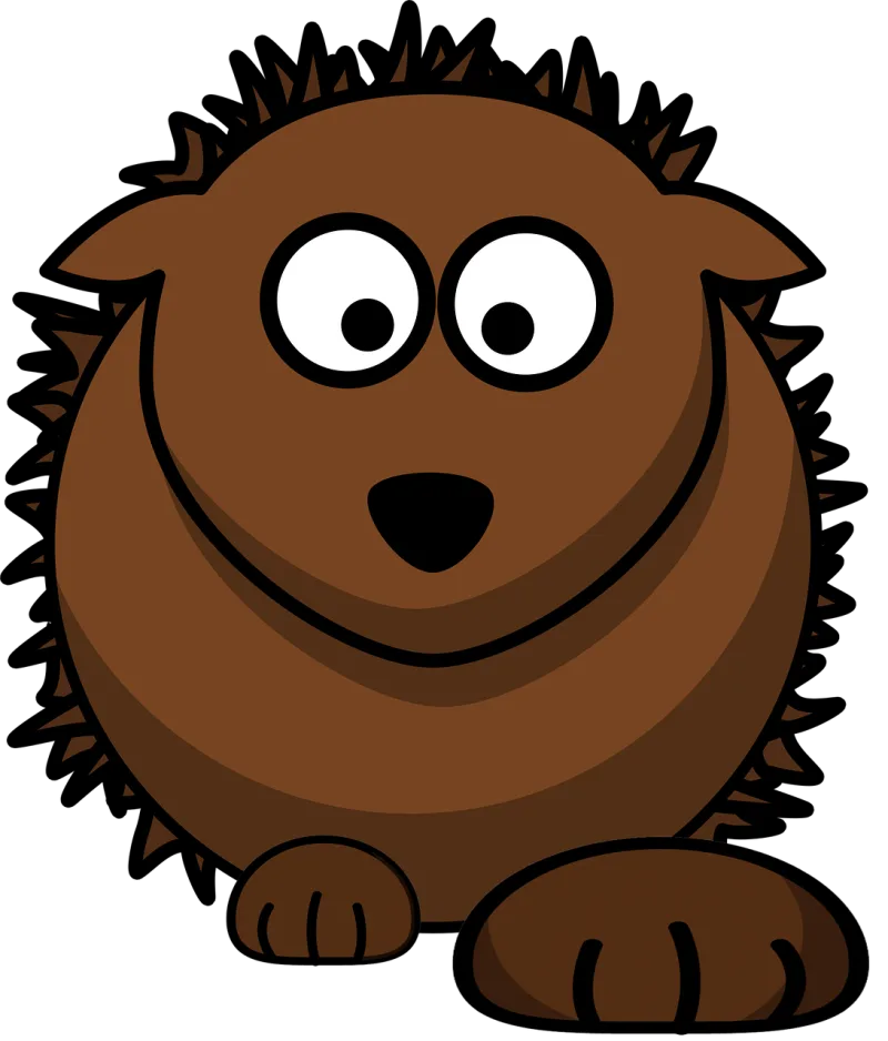 Hedgehog Nature Animal Stickdatei – Tiere