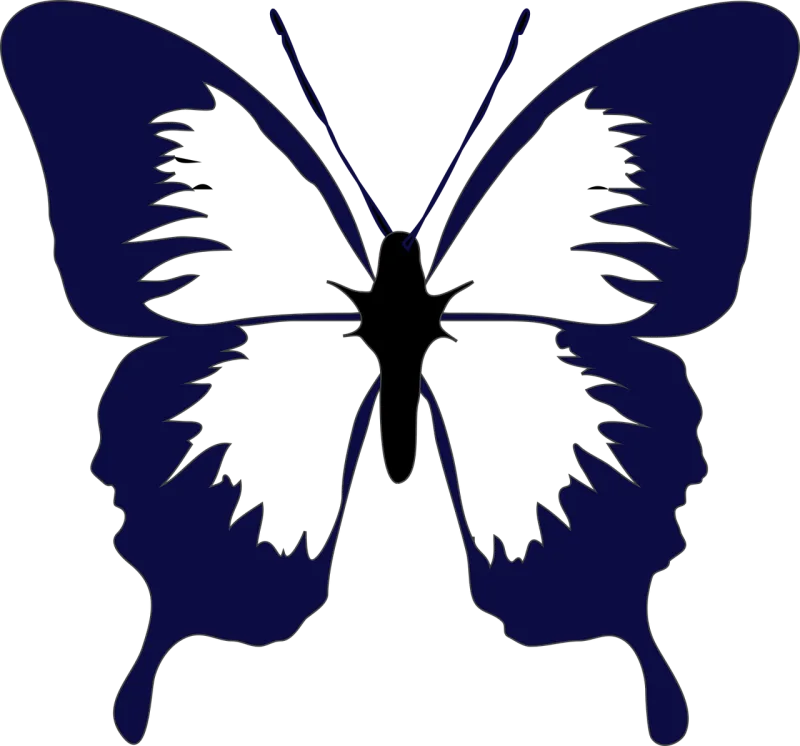 Butterfly Insect Fauna Stickdatei – Tiere
