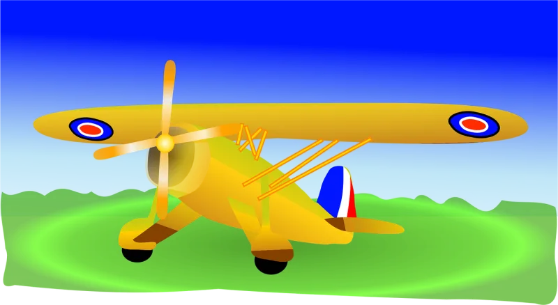 Airplane Aircraft Plane Stickdatei – Kinder