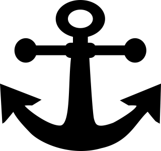 Anchor Sea Symbol Stickdatei