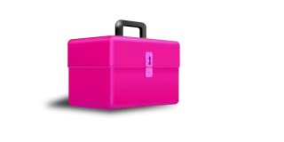 Box Toolbox Pink Stickdatei