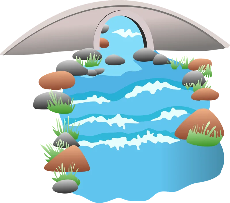 Stream Water Nature Stickdatei – Sport