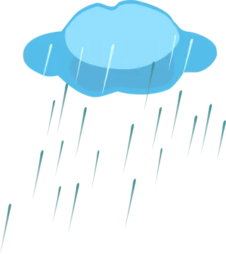 Rain Cloud Nature Stickdatei