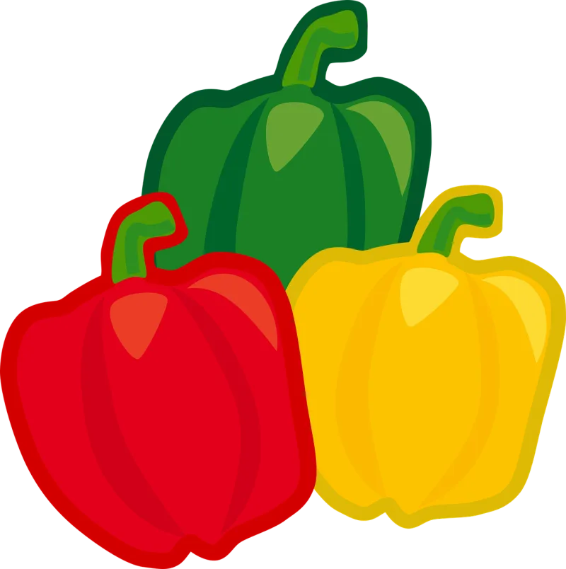 Bell pepper Food Vegetables Stickdatei – Weihnachten