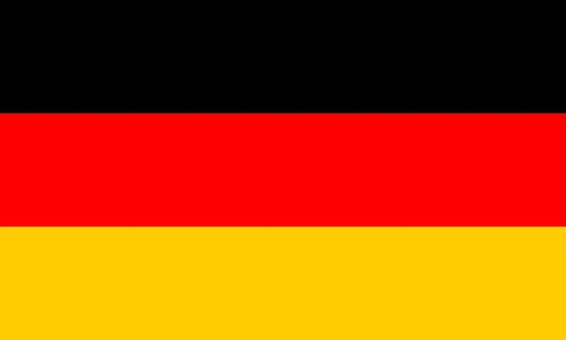 Germany Flag Nationality Stickdatei – Musik