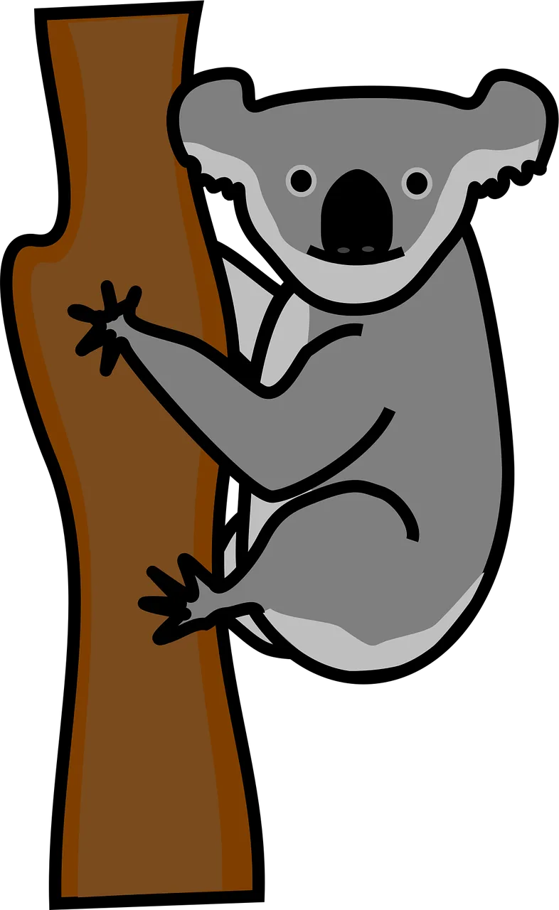 Koala Bear Animal Stickdatei – Tiere