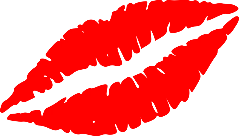 Lips Kiss Red Stickdatei – Herzen & Liebe