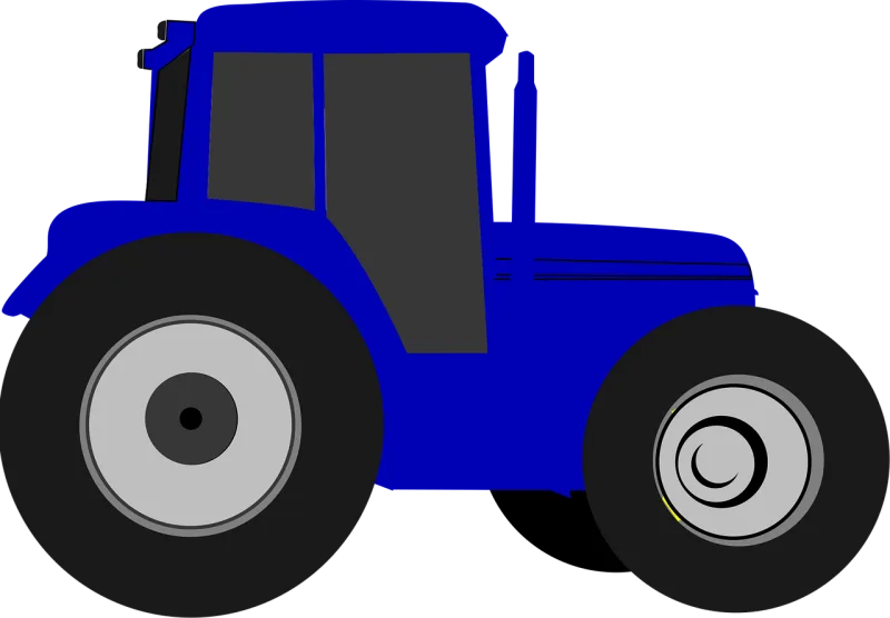 Tractor Farm Agriculture Stickdatei – Fahrzeuge