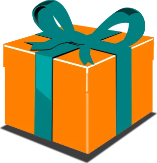Gift box Package Ribbon Stickdatei