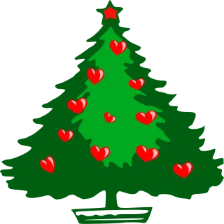 Christmas tree Ornaments Holiday decorations Stickdatei