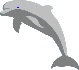 Dolphin Fish Porpoise Stickdatei