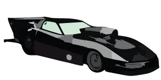 Sports car Automobile Vehicle Stickdatei – Fahrzeuge
