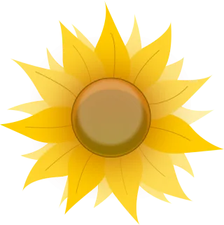 Flower Yellow Symmetry Stickdatei