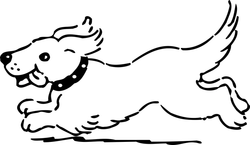 Dog Pet Running Stickdatei – Sport
