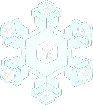 Snowflake Nature Ice crystal Stickdatei