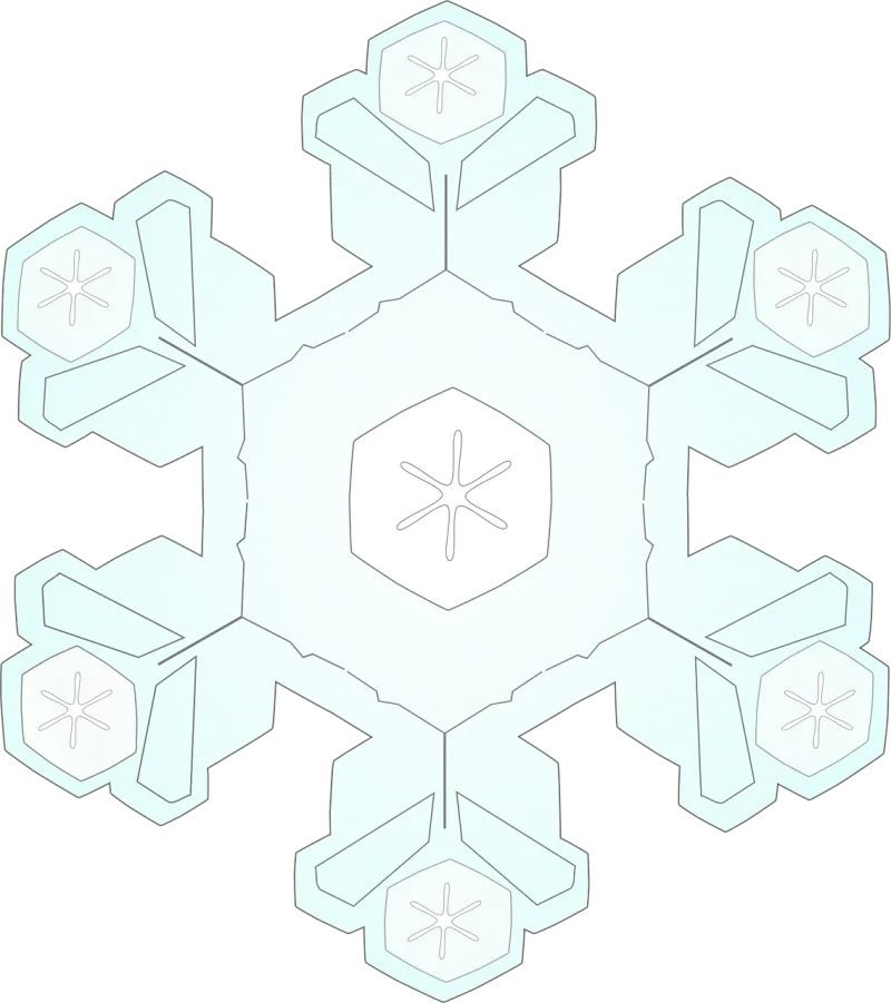 Snowflake Nature Ice crystal Stickdatei – Weihnachten