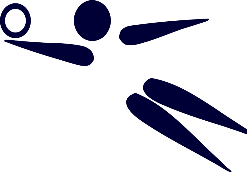 Volleyball Player Pictogram Stickdatei – Sport
