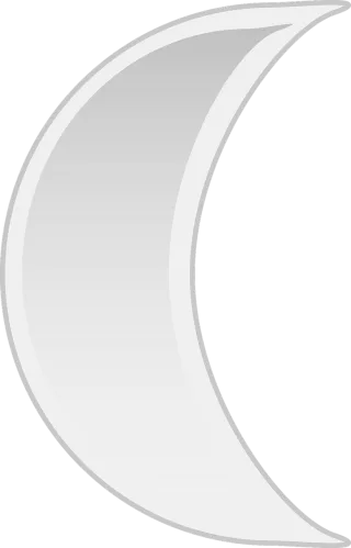 Moon Quarter moon Lunar phase Stickdatei
