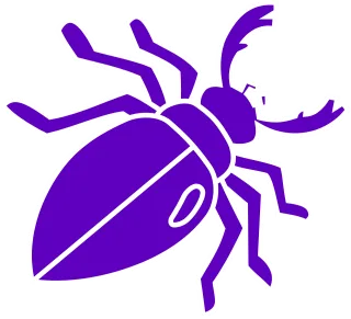 Stag beetle Purple Insect Stickdatei