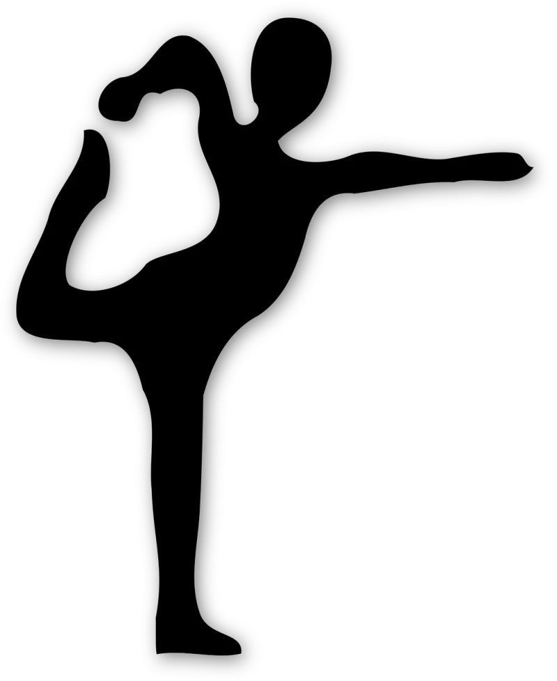 Yoga Exercise Gymnastics Stickdatei – Sport