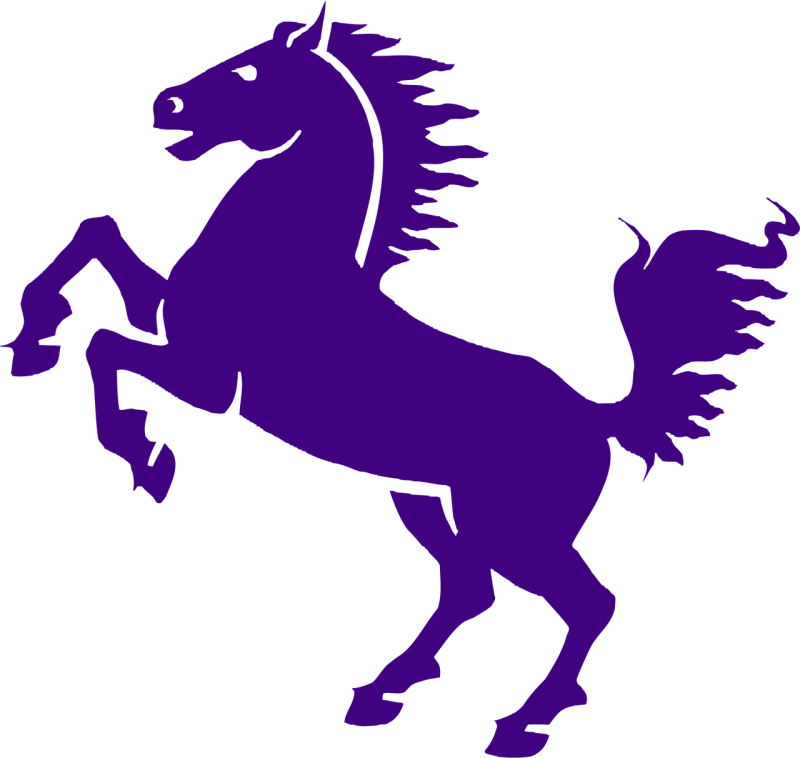 Horse Nature Heraldic animal Stickdatei – Tiere