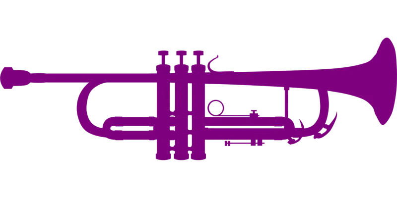 Trumpet Instrument Music Stickdatei – Musik