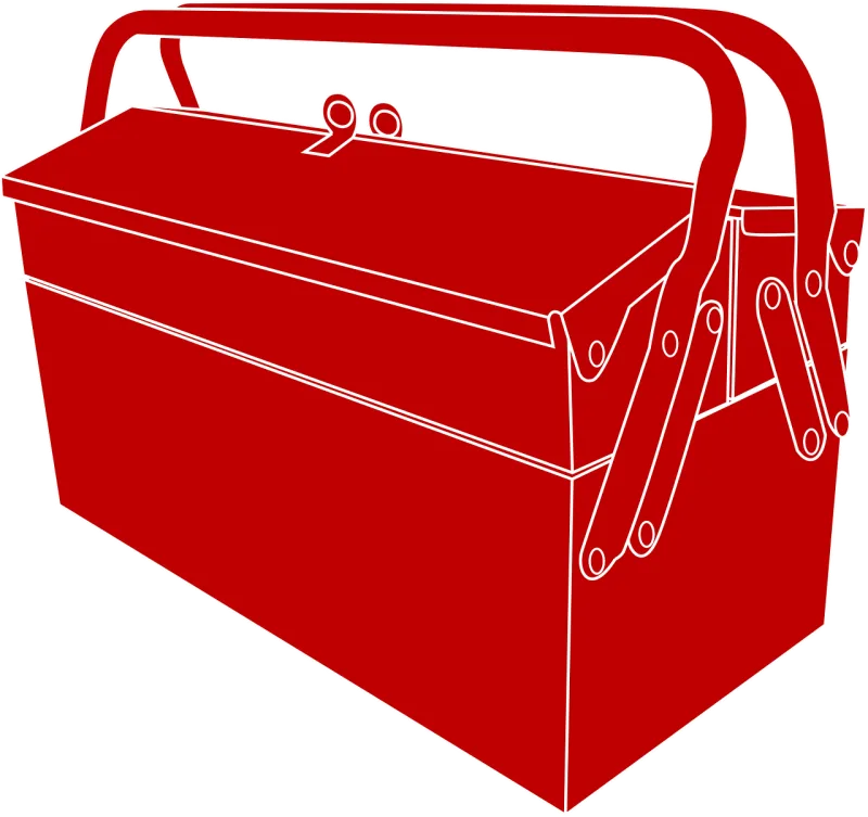 Toolbox Metal Equipment Stickdatei – Sport