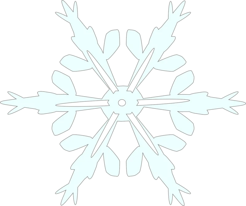 Snowflake Ice Crystal Stickdatei – Weihnachten
