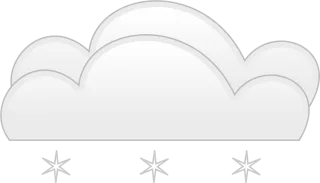 Clouds Snow Grey Stickdatei
