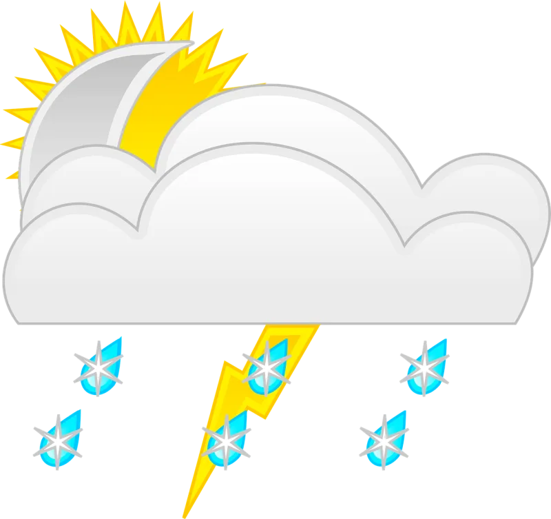 Cloud Sun Moon Stickdatei – Natur