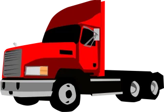 Lorry Truck Tractor Stickdatei