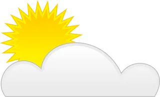 Sun Cloud Sunlight Stickdatei