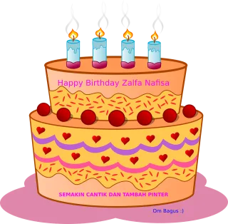 Birthday cake Celebration Party Stickdatei