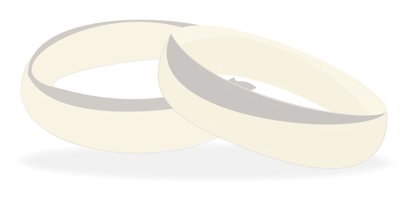 Rings Wedding Faded Stickdatei – Herzen & Liebe